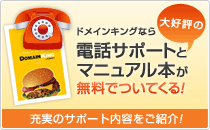 電話サポート、マニュアル本のご紹介