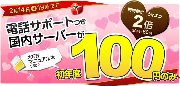 100円キャンペーン
