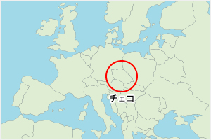 チェコ地図